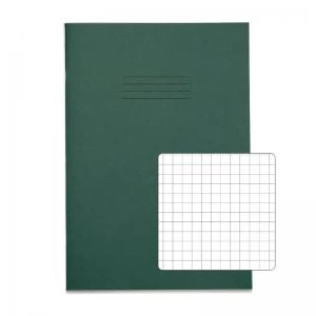 Rhino Standard EX681303 A4 75gm2 48-Page 7mm Squares Exercise Book 128082