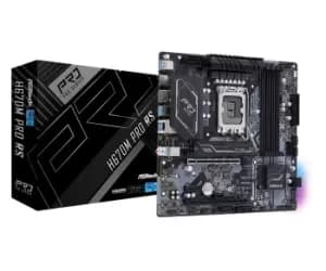 ASRock H670M PRO RS Intel DDR4 Micro ATX Motherboard - LGA 1700