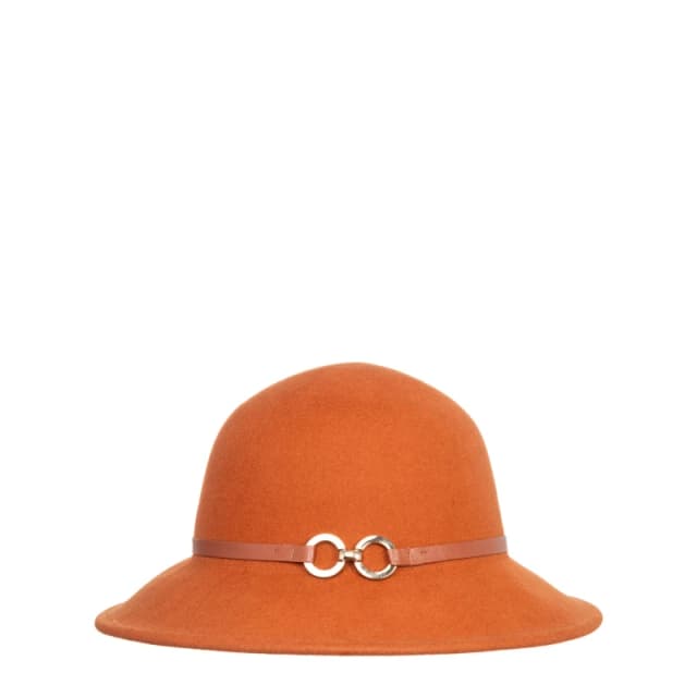 Biba Biba Metal Trim Bucket Hat - Brown Brown S - M