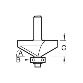 Trend - C138X1/4 SELF GUIDED CHAMFER 60