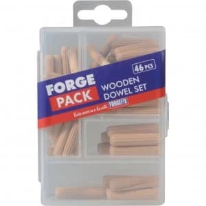 Forgefix 46 Piece Dowel Assortment Set