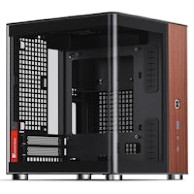 Jonsbo TK-0 Mini-ITX Case Tempered Glass - Black
