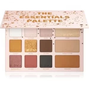 Sigma Beauty The Essentials Palette Eyeshadow Palette With Bronzer 19,2 g