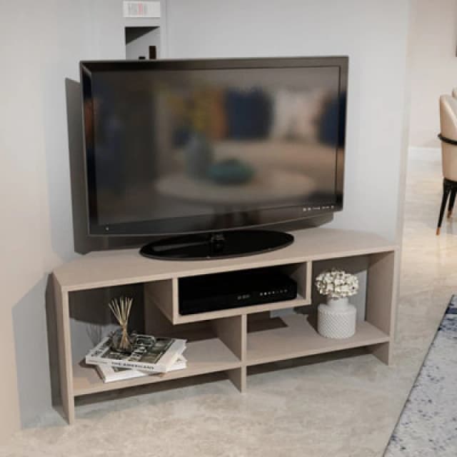 Decorotika Maldiv Modern TV Stand TV Unit Cottonbeige