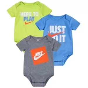 Nike Verbiage 3Pk Bodysuits - Green