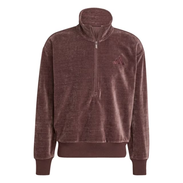 Adidas Half zip sweatshirt adidas All Szn Marron Male L