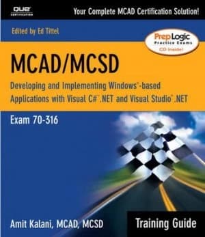 Mcad/mcsd.Net by Amit Kalani Book