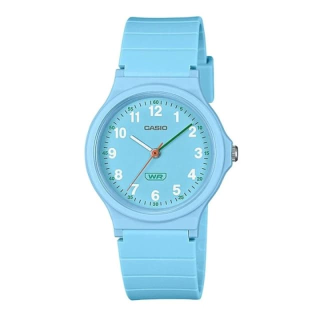 Casio Casio Classic Analogue Blue Silicone Strap Watch