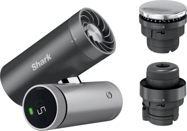 Shark ChillPill 3-in-1 Fan, Mist & InstaChill System - FA022UK - Carbon, Black