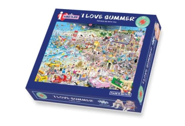 Mike Jupp Mike Jupp I Love Summer 1000 Piece Jigsaw Puzzle