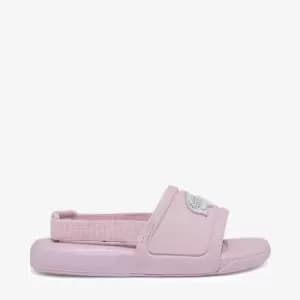 Lacoste Infant Slide Sandals - Pink - UK 6 Toddler