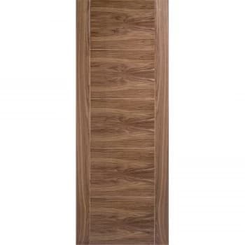 Vancouver Internal Prefinished Walnut 5 Panel - 762 x 1981mm