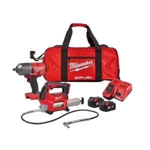 Milwaukee Power Tools M18 FPP2AI FUEL Twin Pack 18V 2 x 5.0Ah Li-ion