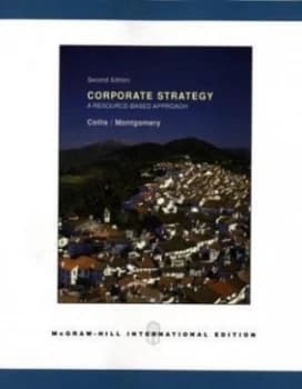 Corporate Strategy by David J Collis and Cynthia a Montgomery Hardback