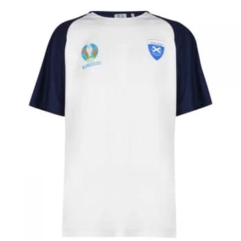 UEFA Euro 2020 Scotland T-Shirt Mens - White