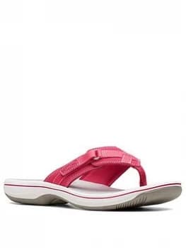 Clarks Brinkley Sea Flip Flop - Rose