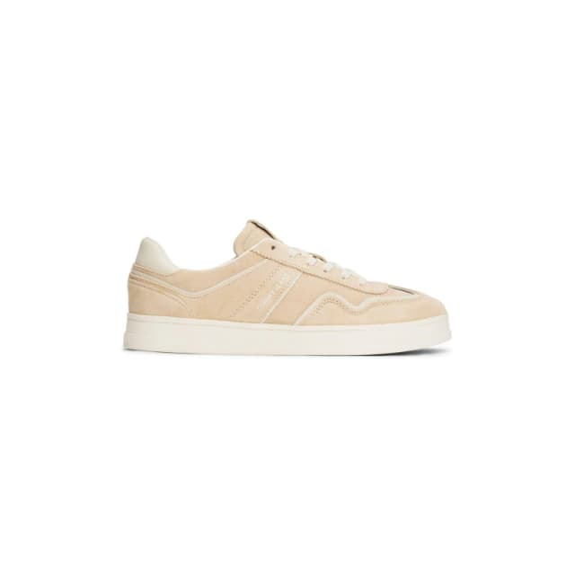 Tommy Jeans Womens Greenwich Low-Top Trainers Gentle Gold female 4 (37)
