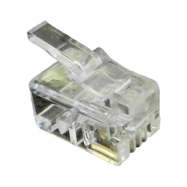 Cablenet Cablenet RJ10 4P4C 24-26AWG Crimp Plug Stranded 22-2142