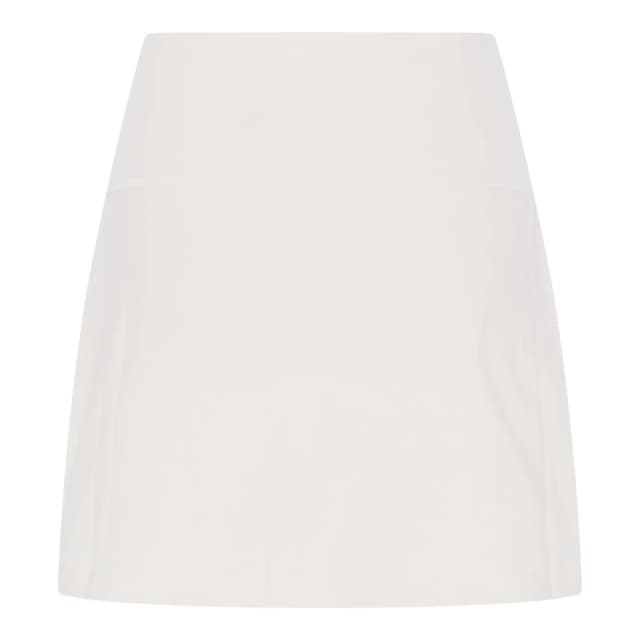 Girlfriend Collective Womens The Skort Skorts Ivory female 8 (XS)