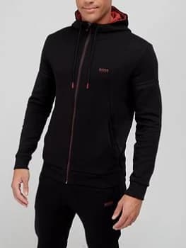 Hugo Boss Zip Through Hoodie Tracksuit Set Black Size XL Men