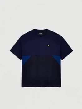 Lyle & Scott Big Cut And Sew T-Shirt - Navy