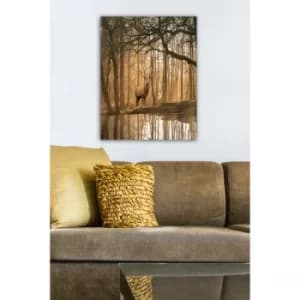 1276742665-5070 Multicolor Decorative Canvas Painting