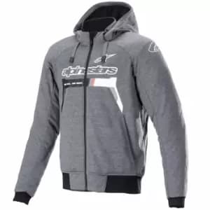 Alpinestars Chrome Ignition Hoodie Melange Dark Gray White 3XL