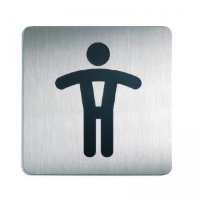 Durable PICTO 'Mens WC' Symbol 150mm
