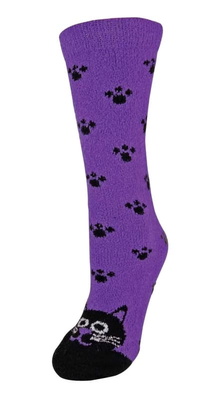 Sock Snob Animal Slipper Socks - Lady Lara - 4-8 UK / Cat