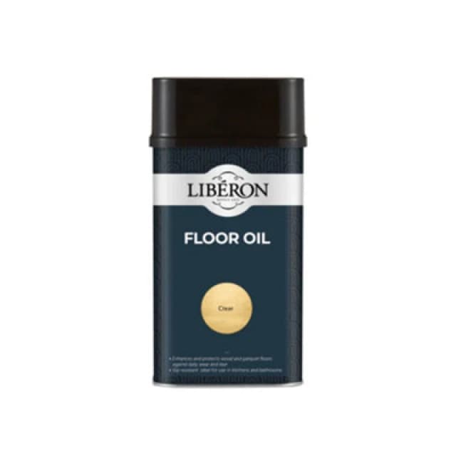 Liberon Floor Oil Clear 1 litre Clear unisex