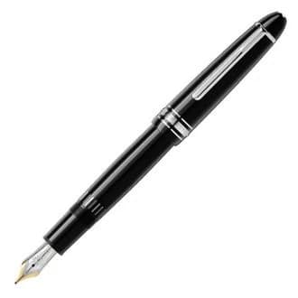 Mont Blanc - Meisterstuck Platinum-coated Legrand Fountain Pen - Fountain Pens - Black