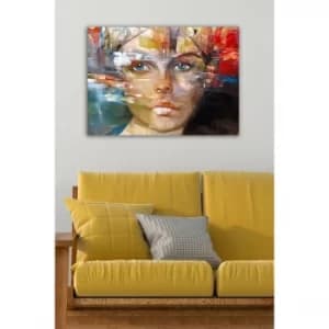 21312064783-5070 Multicolor Decorative Canvas Painting