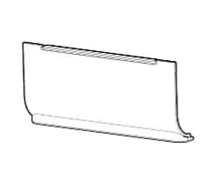 Zebra P1080383-412 printer/scanner spare part Bezel