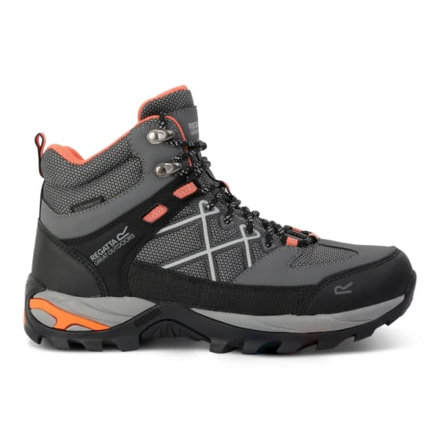 Regatta Womens Samaris III Walking Boots UK Size 3 (EU 36) Dark Steel/Satsuma RWF834-VZX-3