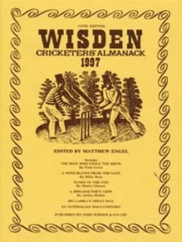 Wisden Cricketers Almanack 1997 by Matthew Engel Hardback