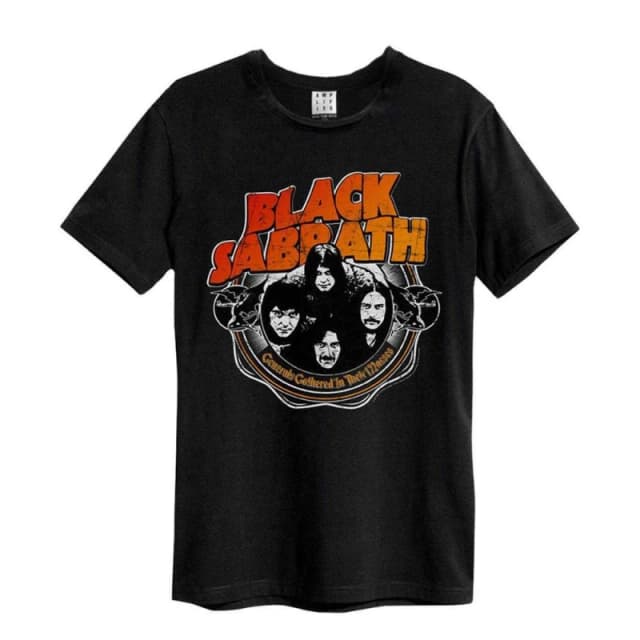 Amplified Mens War Pig Black Sabbath T-Shirt Size: XS Black Male XS