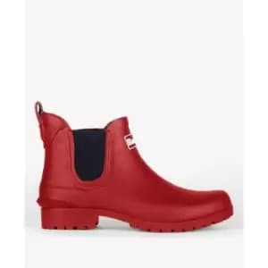Barbour Wilton Wellington Boots - Red