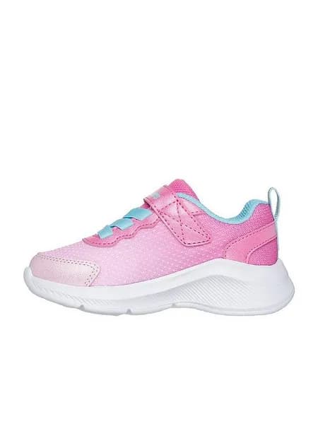 Skechers Toddler Girls Sole Swifters Ombre Trainer, Pink, Size 5 Younger Pink W019S Unisex 5 Younger