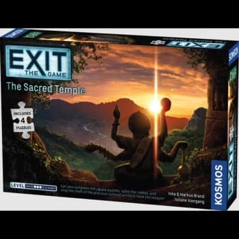 EXIT - The Sacred Temple (Includes Puzzles) Board Game