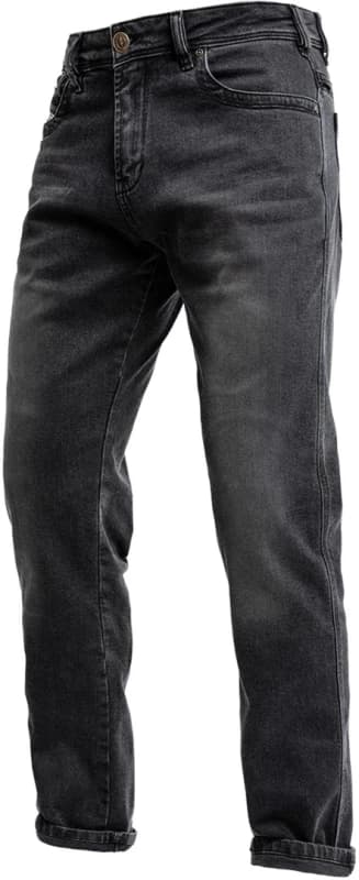 John Doe Taylor Mono Motorcycle Jeans, black, Size 42 for Men