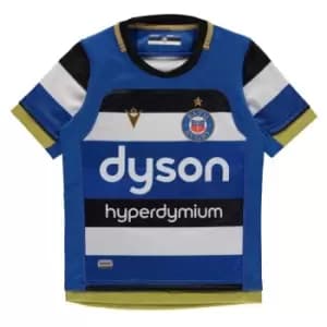 Macron Bath Home Replica Jersey Juniors - Blue