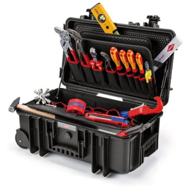 Draper Knipex 00 21 33 S Tool Case "robust26", 17 Parts 13174