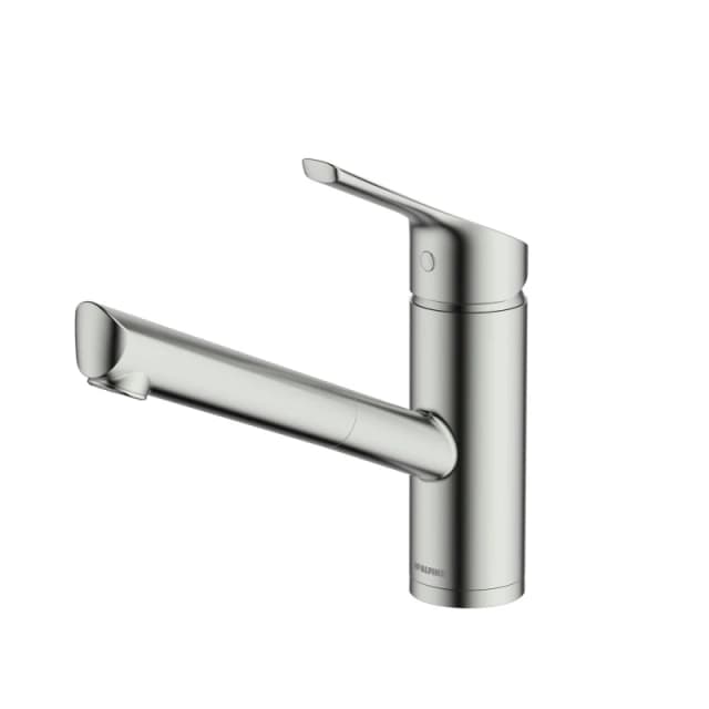 McAlpine McAlpine Nethy Top Lever Pullout Kitchen Mixer Tap - Brushed Nickel Silver