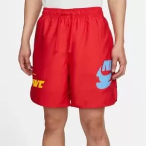 Nike Sportswear Sport Essentials+ Mens Woven Shorts - Red
