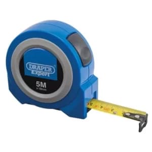 Draper Expert Autolock Measuring Tape, 5m/16ft x 25mm, Blue