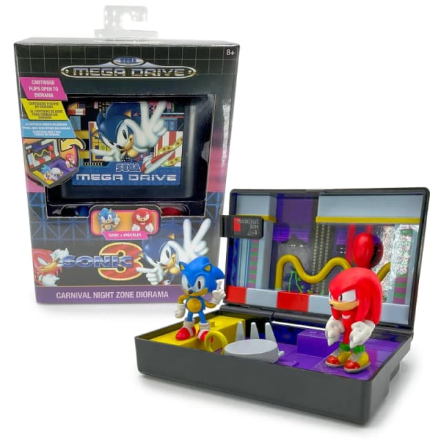 Console Heroes Sega Mega Drive Sonic 3 Carnival Night Zone Diorama