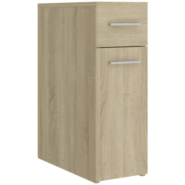 VIDAXL Apothecary Cabinet Sonoma Oak 20x45.5x60cm Engineered Wood Vidaxl 8720286587355