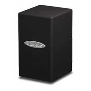 Ultra Pro Black Satin Tower Deck Box