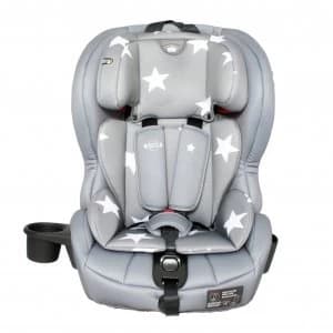 My Babiie Group 1/2/3 Car Seat - Grey Stars