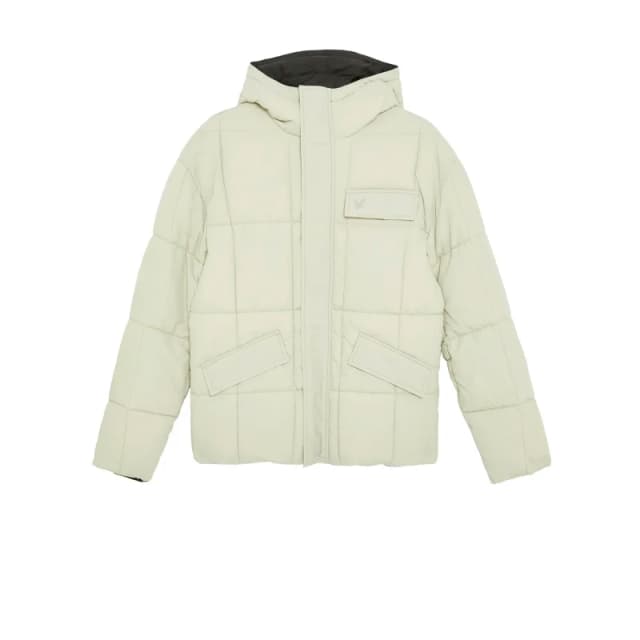 Lyle & Scott Reversible down jacket Lyle & Scott Beige Male S
